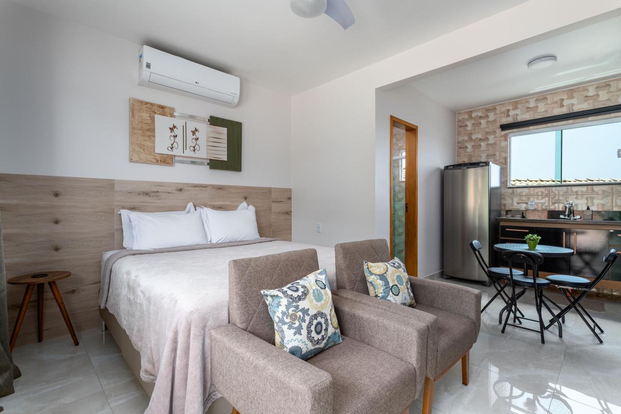 Studio Apto Com Varanda Garagem Tv Smart Wi-Fi Марика Экстерьер фото